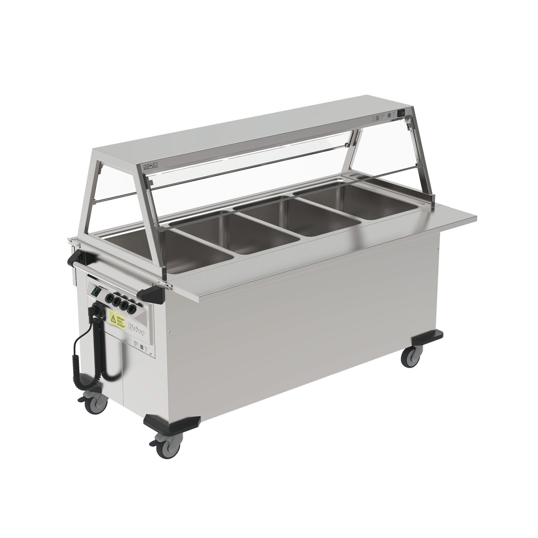 Kinderbuffet-Wagen 4-h=750 / 800 mm
