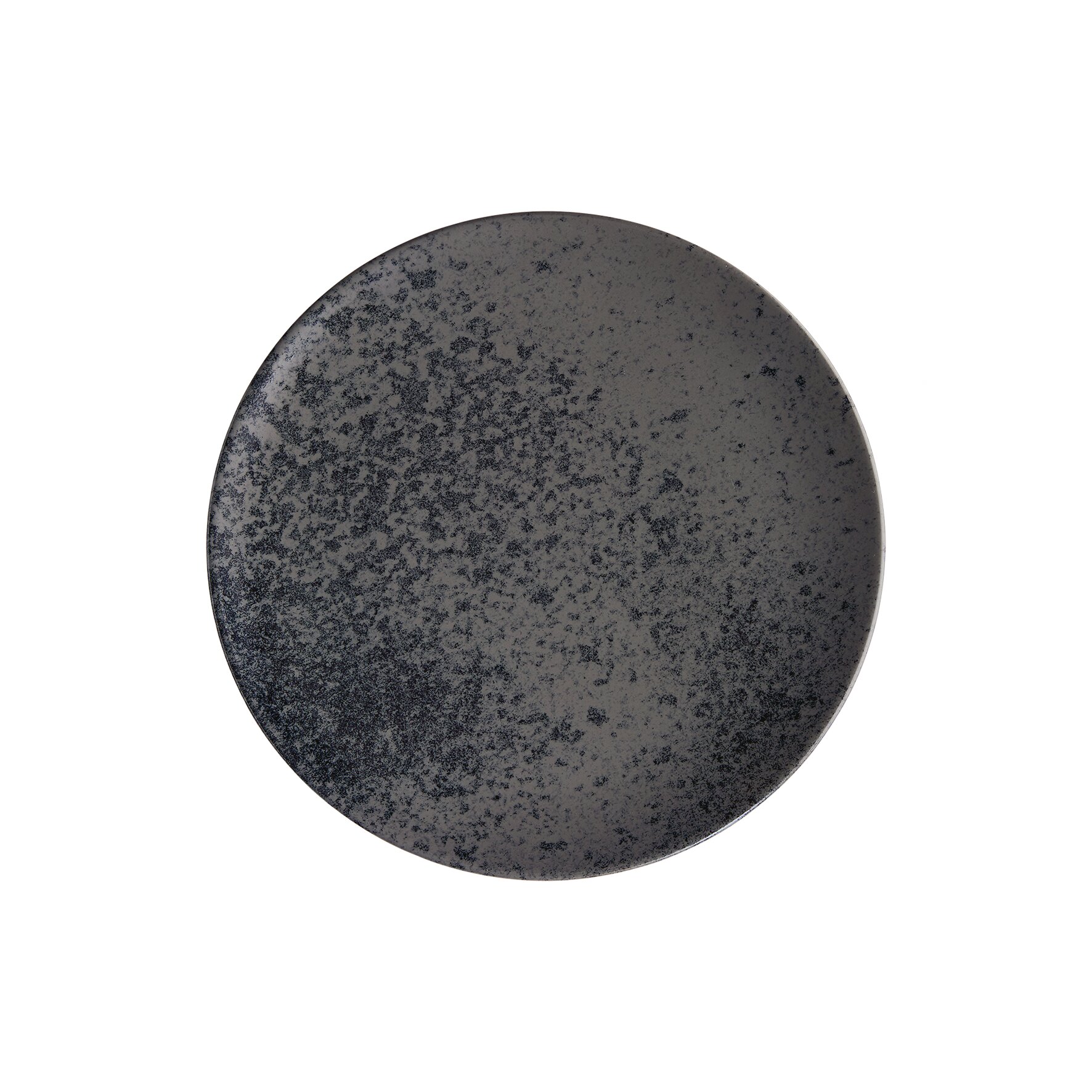 Coupteller flach rund 261 mm black