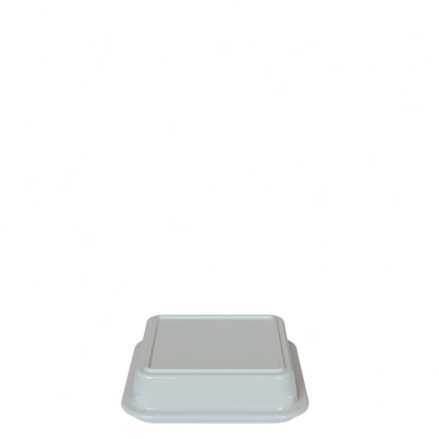 Deckel Euro PC 110 x 110 mm grau für Stapelschale 110 x 110 mm