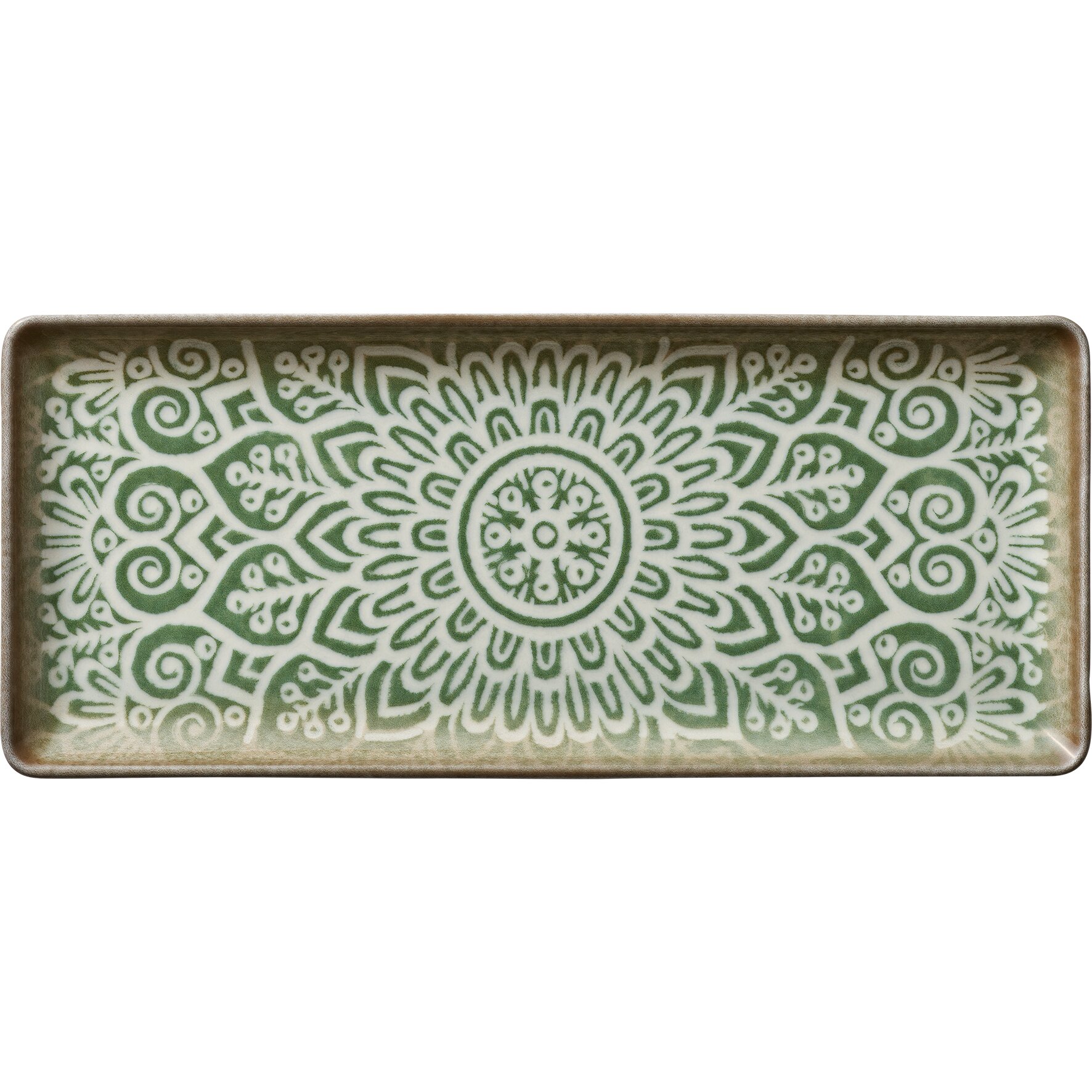 Platte rechteckig 350 x 150 mm jade Soulmate