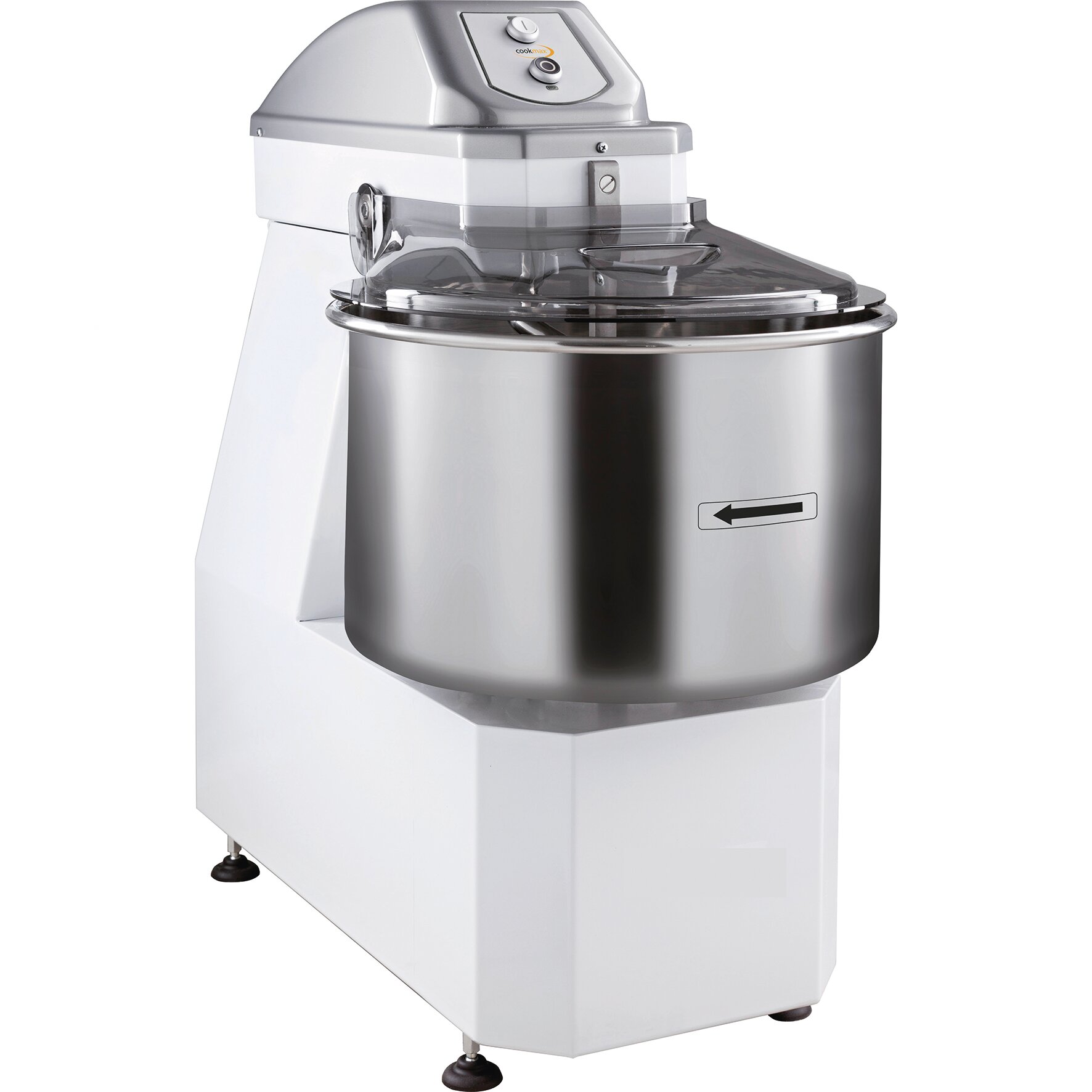 Teigkneter für 25 kg / 32 l 762 x 420 x 864 mm