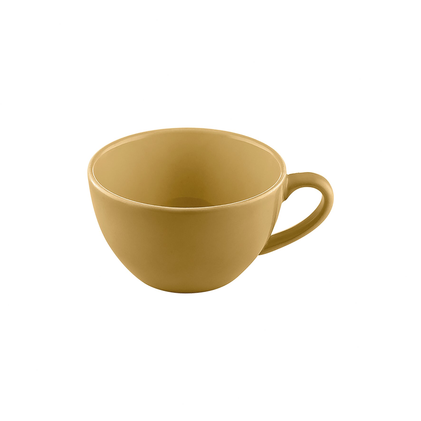 Tasse 100 mm / 0,25 l dark yellow uni