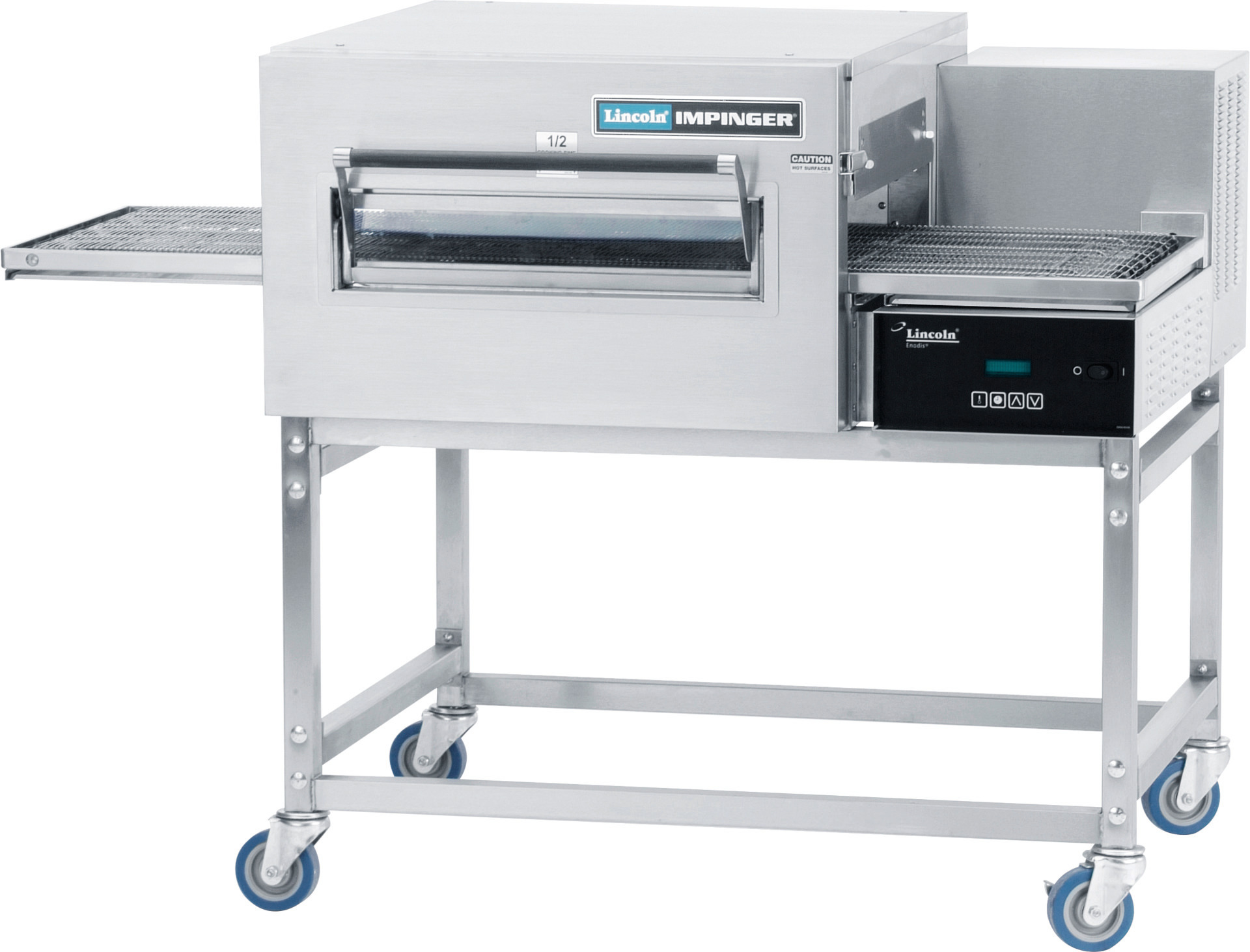 Elektro-Durchlaufofen 10,00 kW /  Backbereich 460 x 610 mm