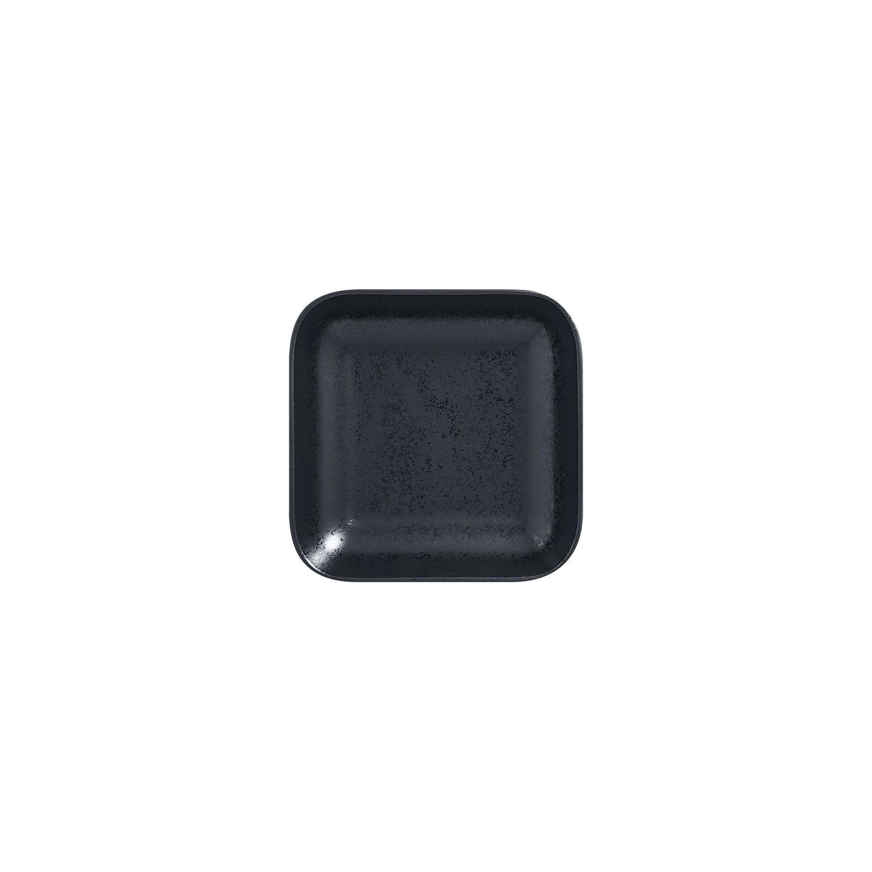 Schale quadratisch 150 x 150 x 35 mm / 0,33 l schwarz