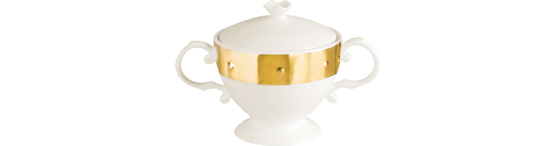 Zuckerdose mit Deckel Princess Golden 100 mm / 0,25 l crème Golden Ultra