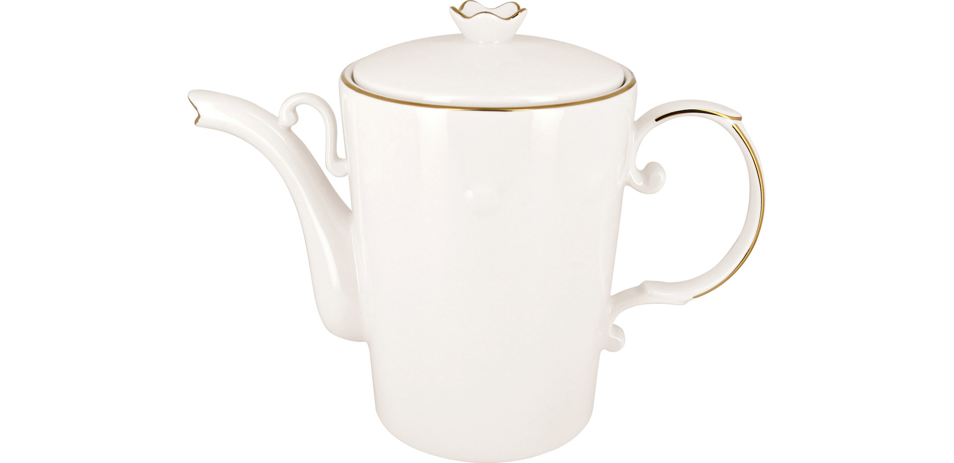 Kaffeekanne mit Deckel Princess 135 mm / 1,60 l crème Pure Ultra