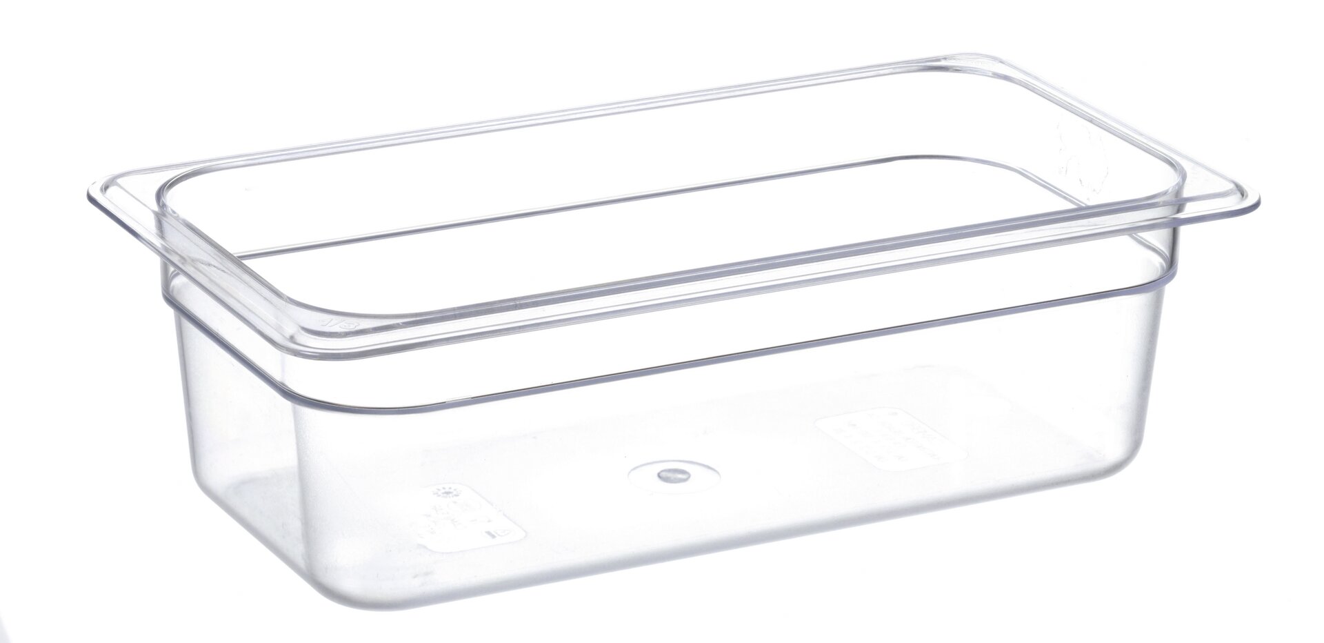 GN-Behälter GN 1/3 325 x 176 x 100 mm Polycarbonat transparent