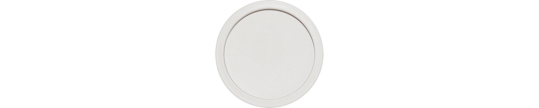 Kunststoffdeckel rund 110 mm grau (160°C) Kunststoffdeckel