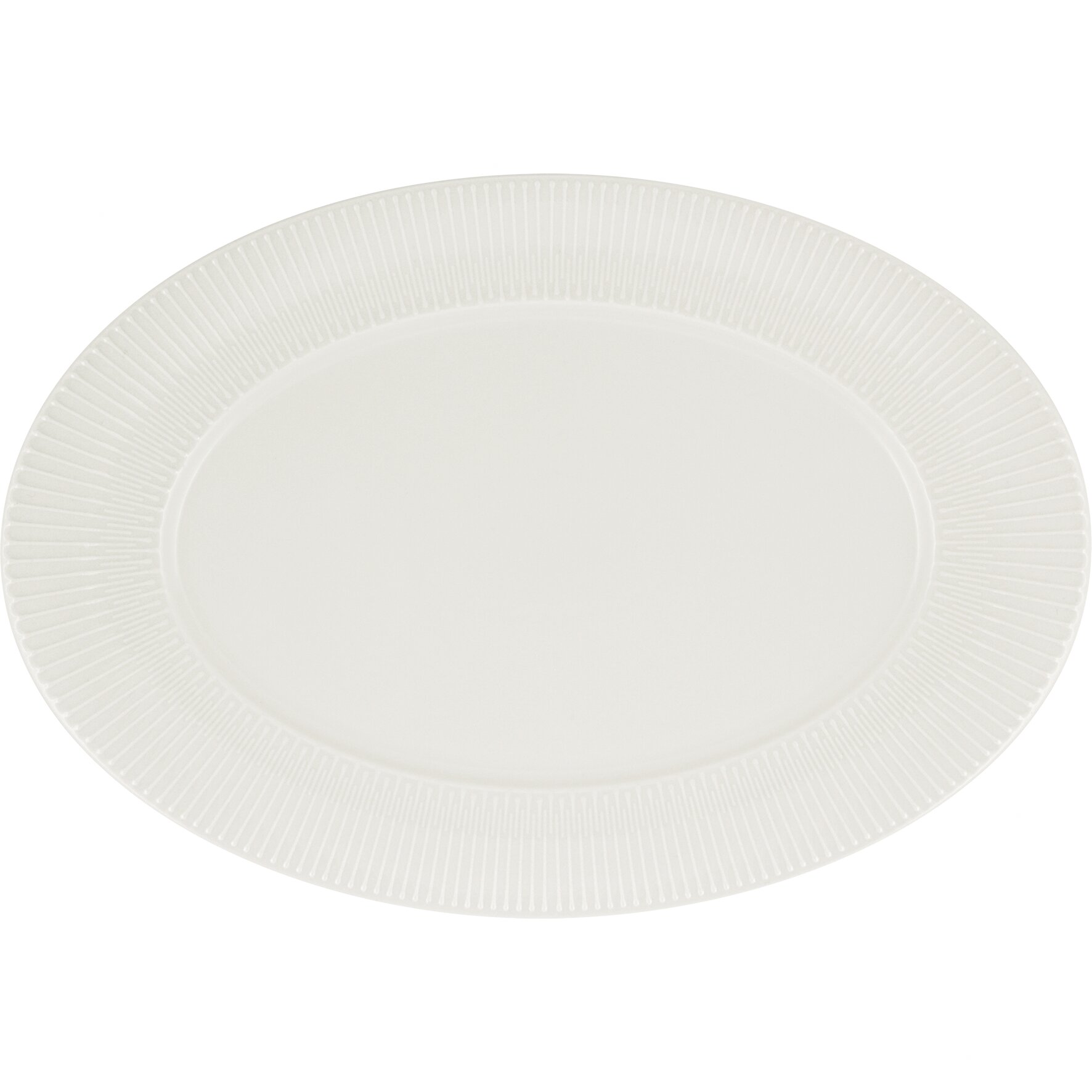 Platte oval mit Fahne 340 x 233 mm Relief
