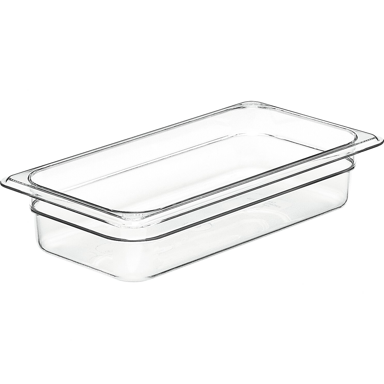 GN-Behälter GN 1/3 325 x 176 x 65 mm Copolymer BPA-frei transparent black