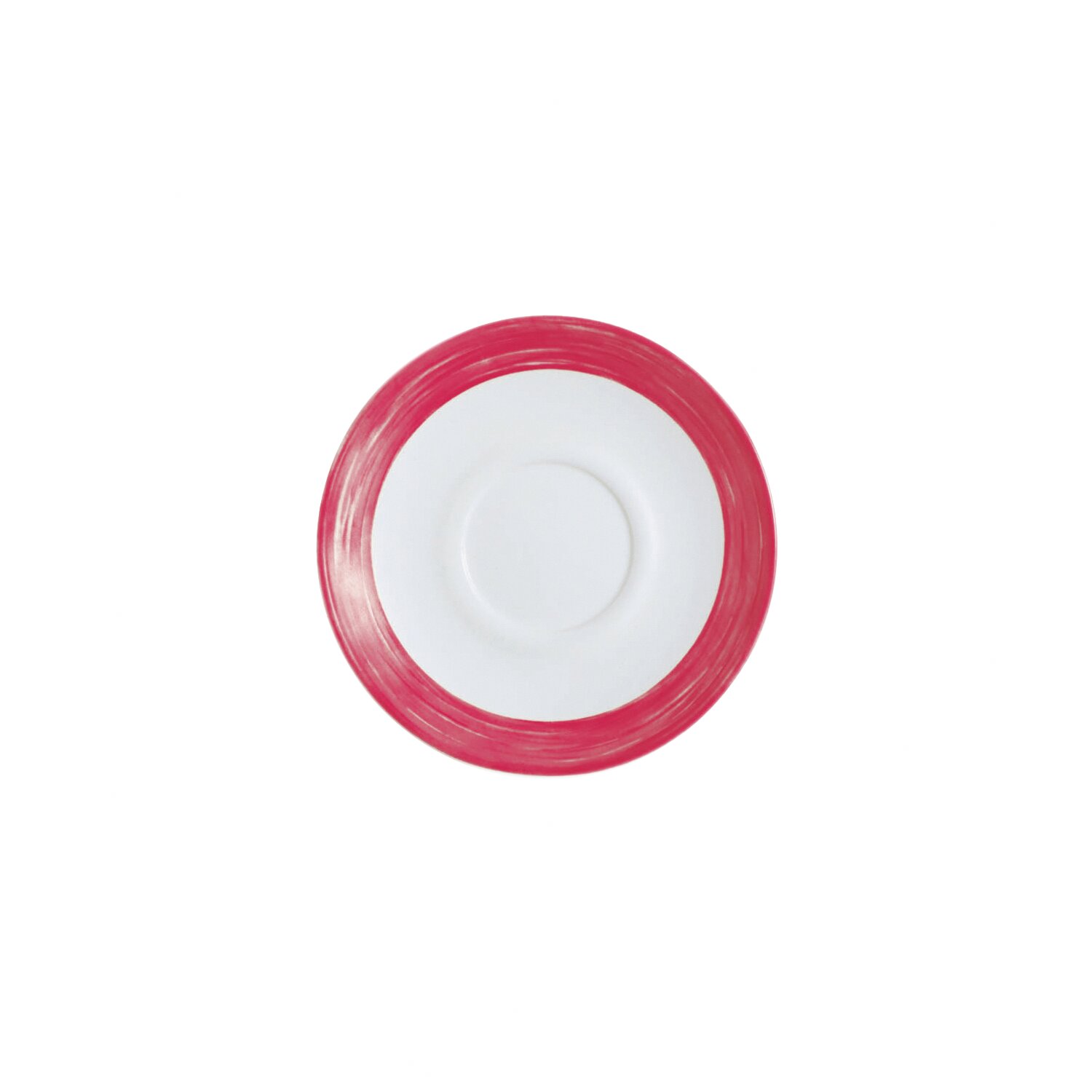 Restaurant Untertasse 140 mm rot passend zur Tasse 0,19 l