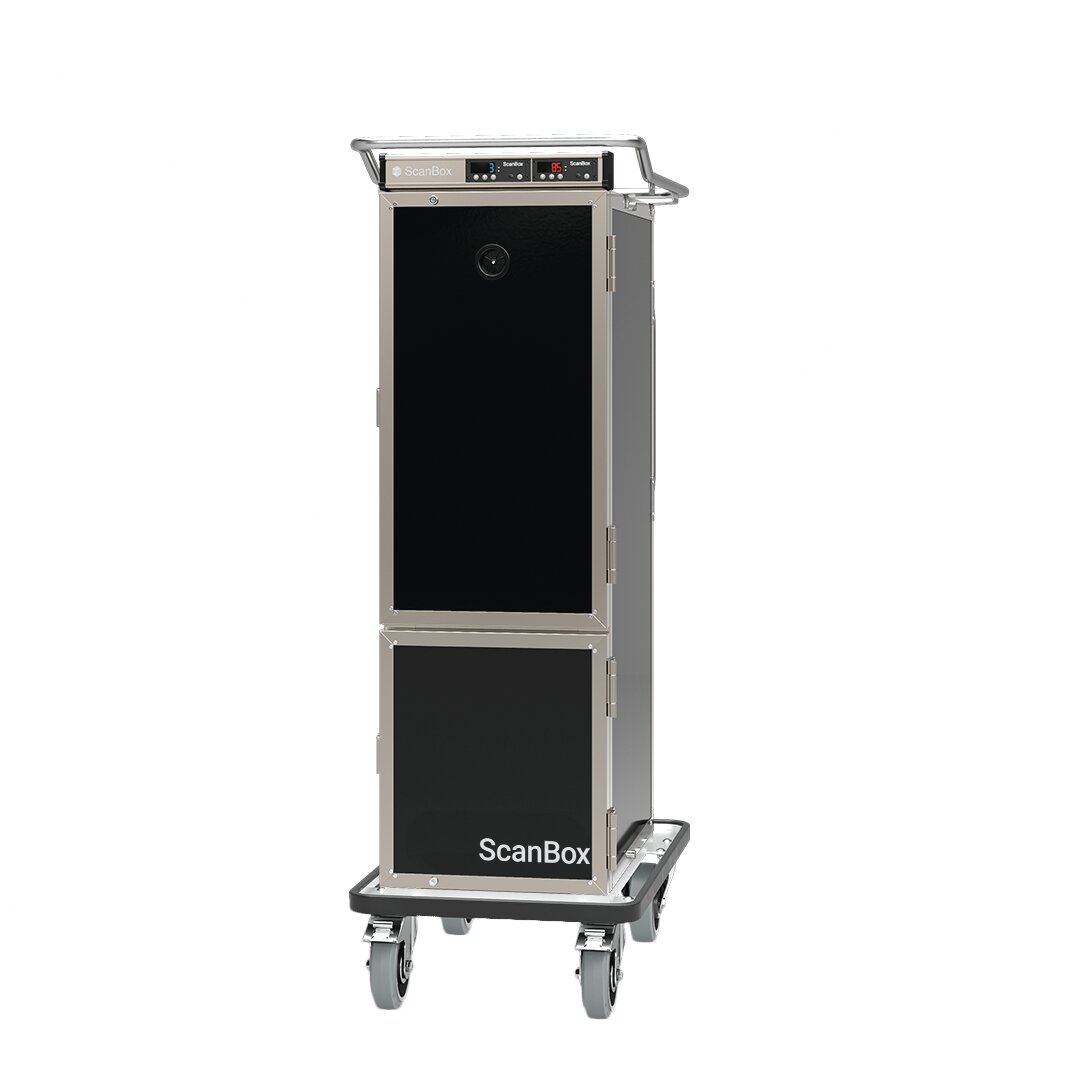 Speisentransportwagen 4 + 8 x GN 1/1-65 gekühlt / beheizt