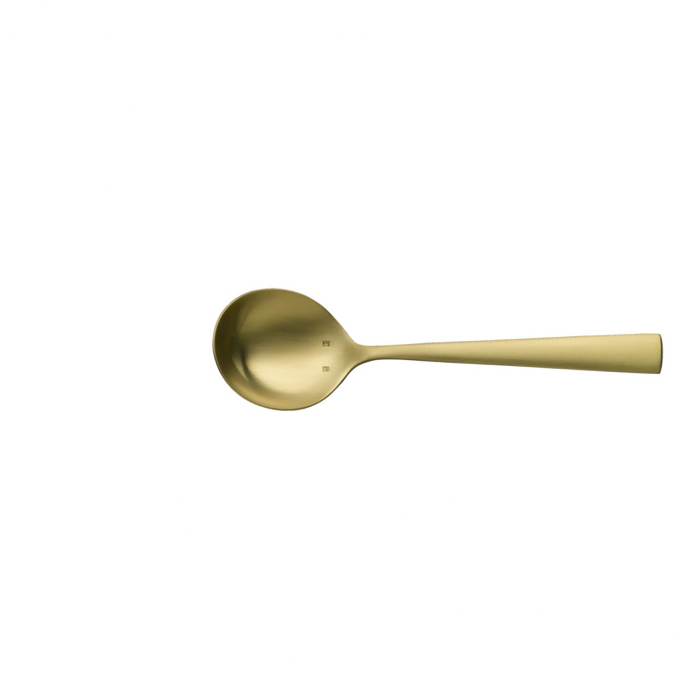 Suppenlöffel 176 mm gebürstet PVD Gold Accent