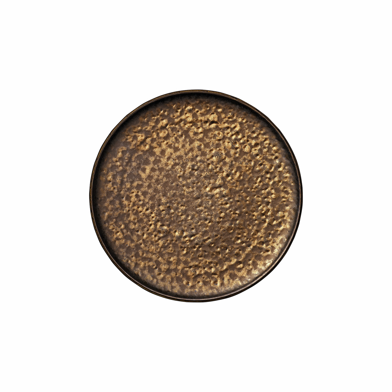 Coupeteller flach 170 mm metallic Nivo Metallic
