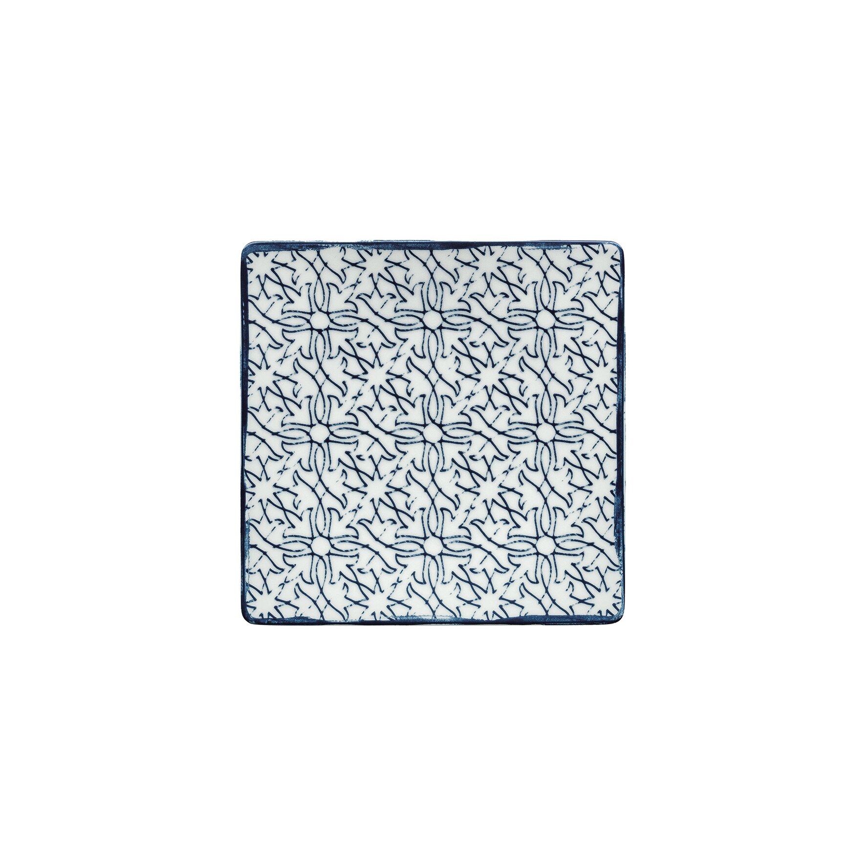 Coupteller halbtief eckig 166 x 166 mm Shabby Chic 5