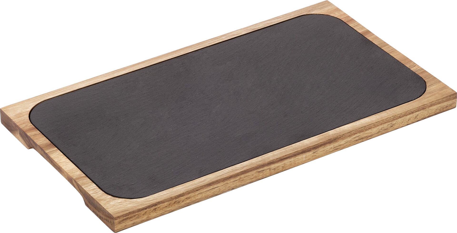 Holztablett "Acacia" 34,5x19,5x1,5 Acacia