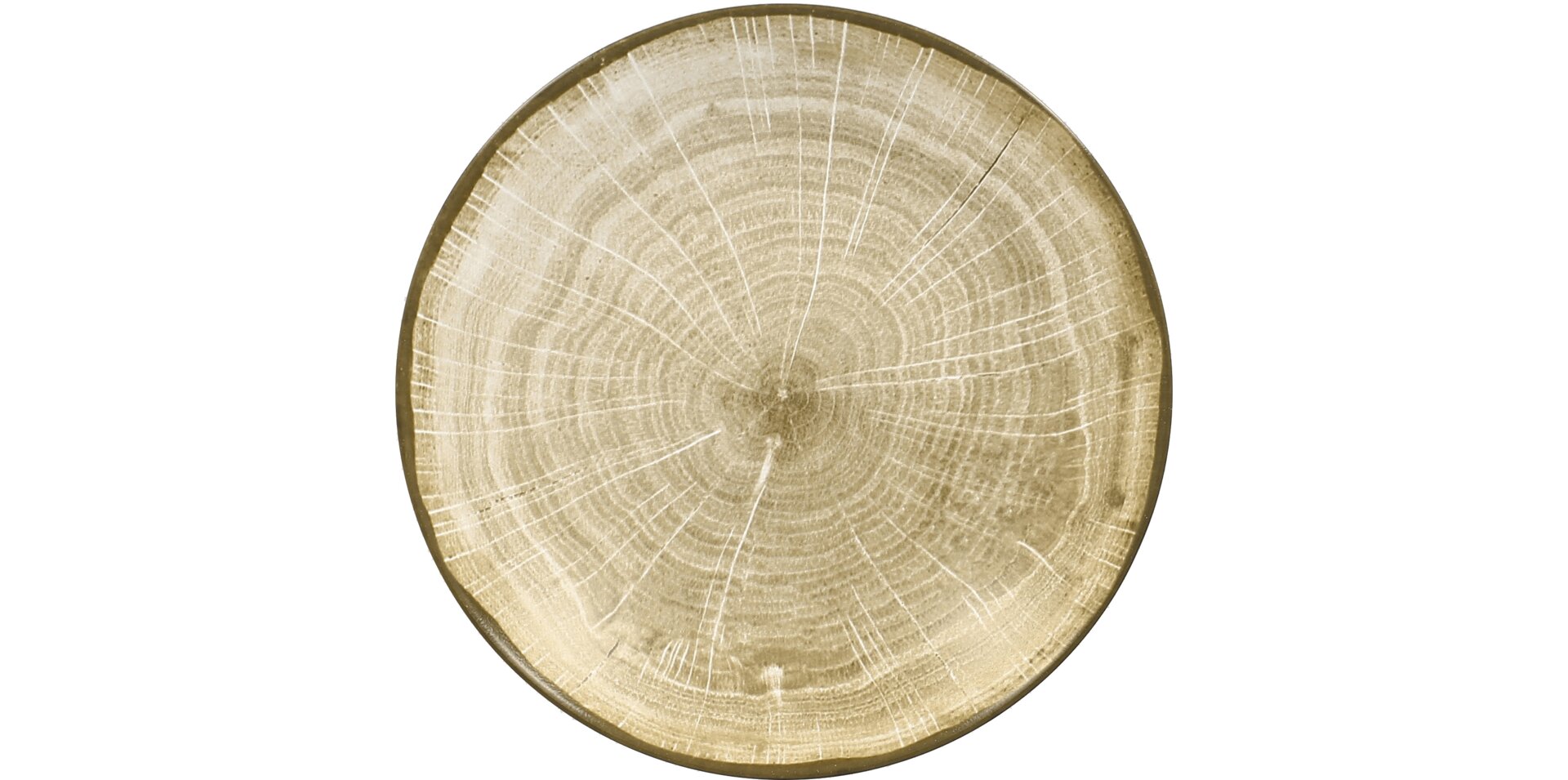 Coupteller tief 260 mm / 1,20 l moss-green Woodart