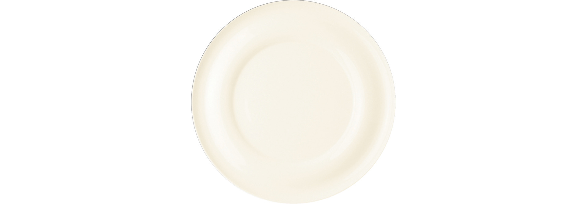 Teller flach 150 mm crème