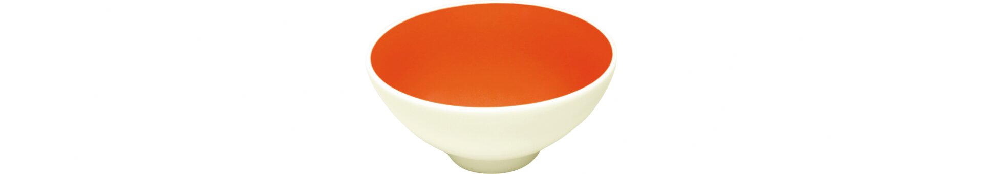 Schale rund 110 mm / 0,22 l orange