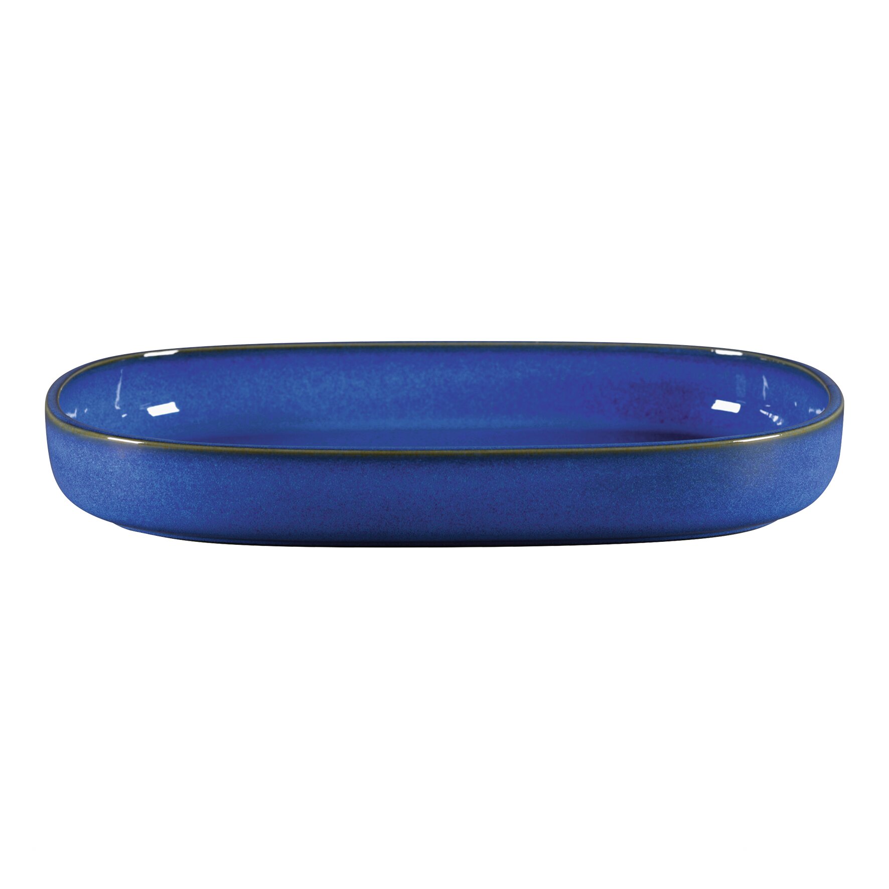 Platte oval tief 332 x 232 mm / 1,95 l cobalt blue Ease Cobalt Blue