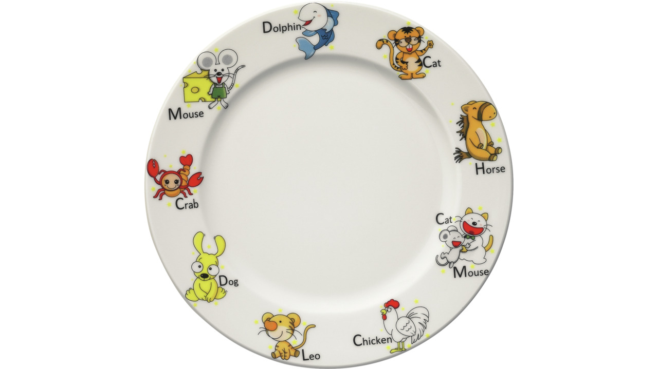 Teller flach Banquet 210 mm Kids