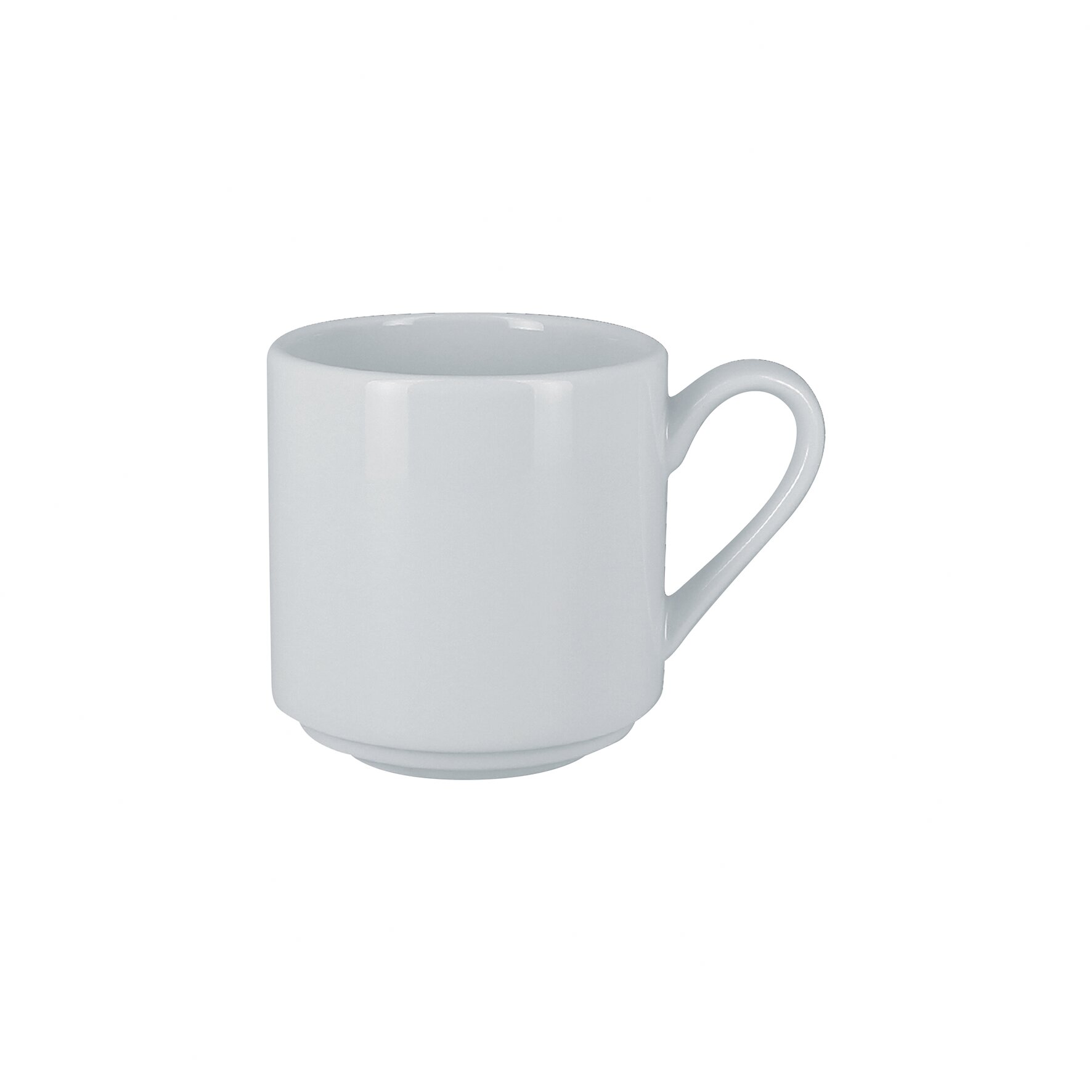 Kaffeetasse stapelbar 0,23 l bright-white Access