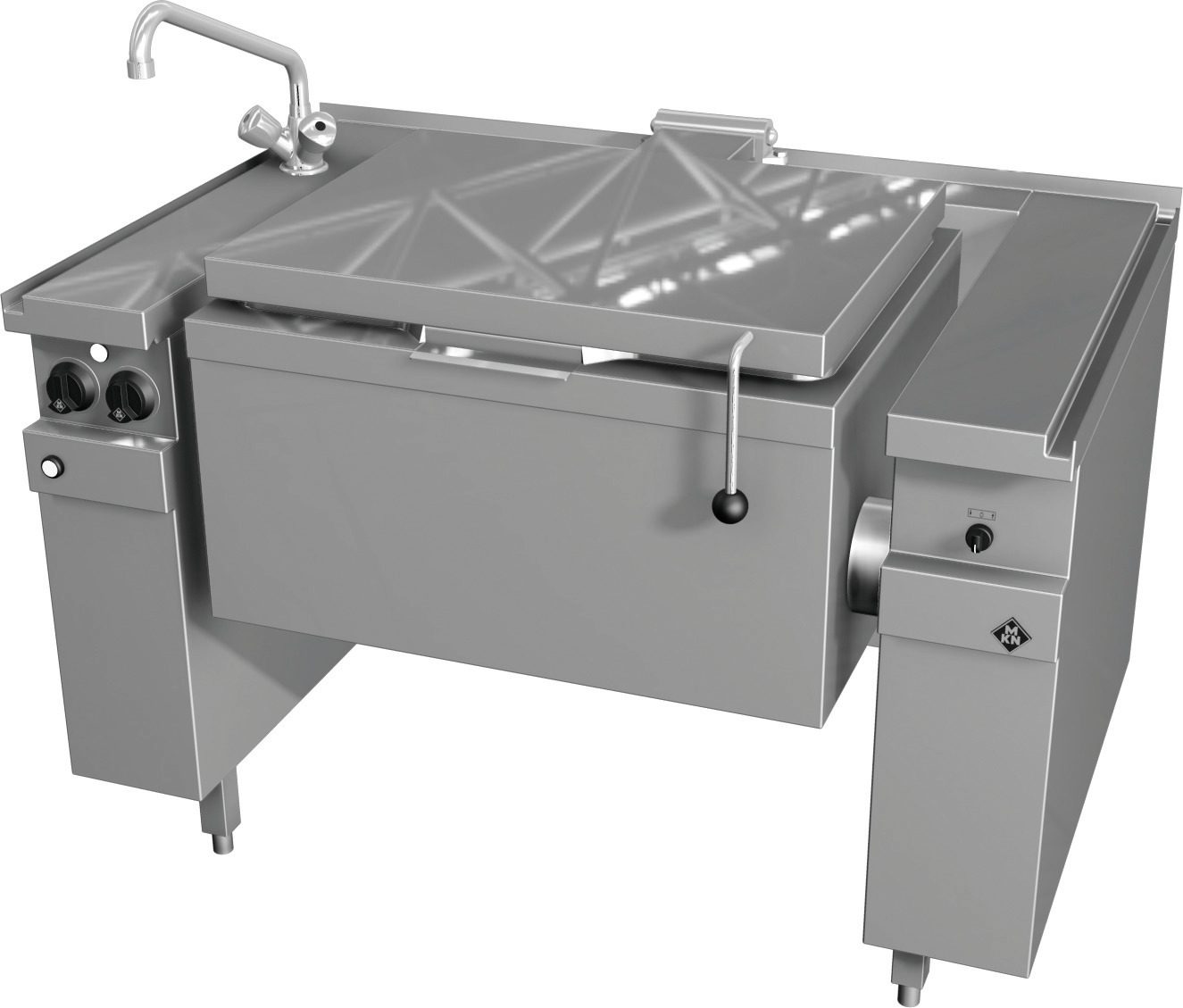 Gas-Kippbratpfanne 65,00 l GN 2/1 Motorkippung / Optima 850