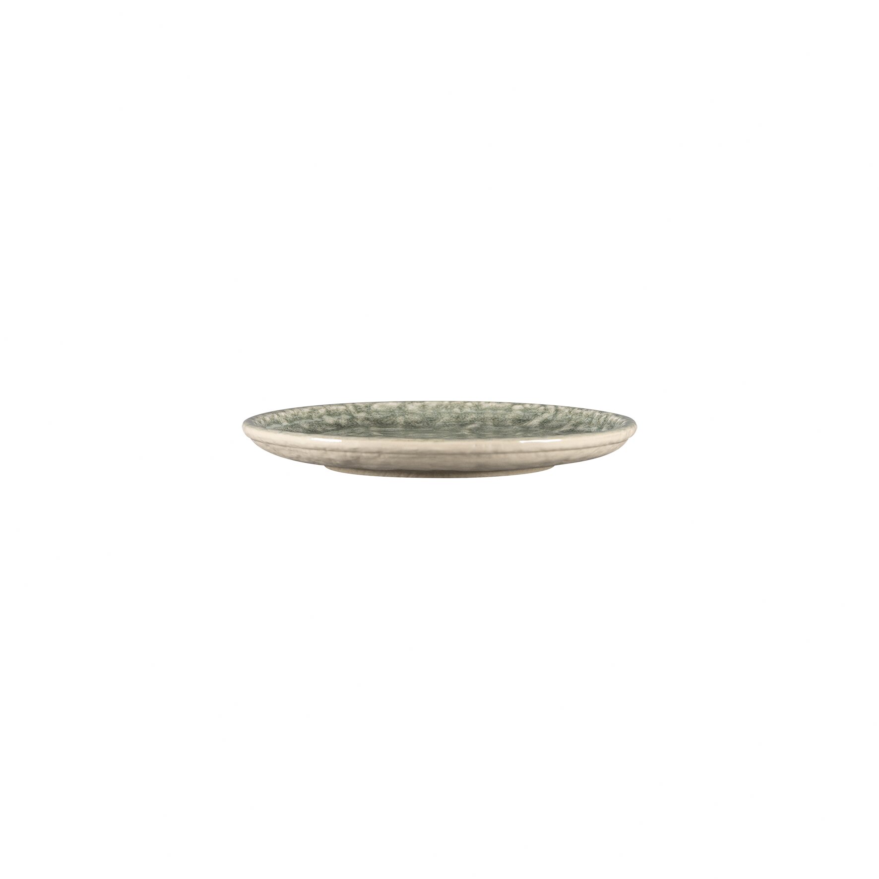 Coupteller flach rund 150 mm Sage green Krush Sage Green