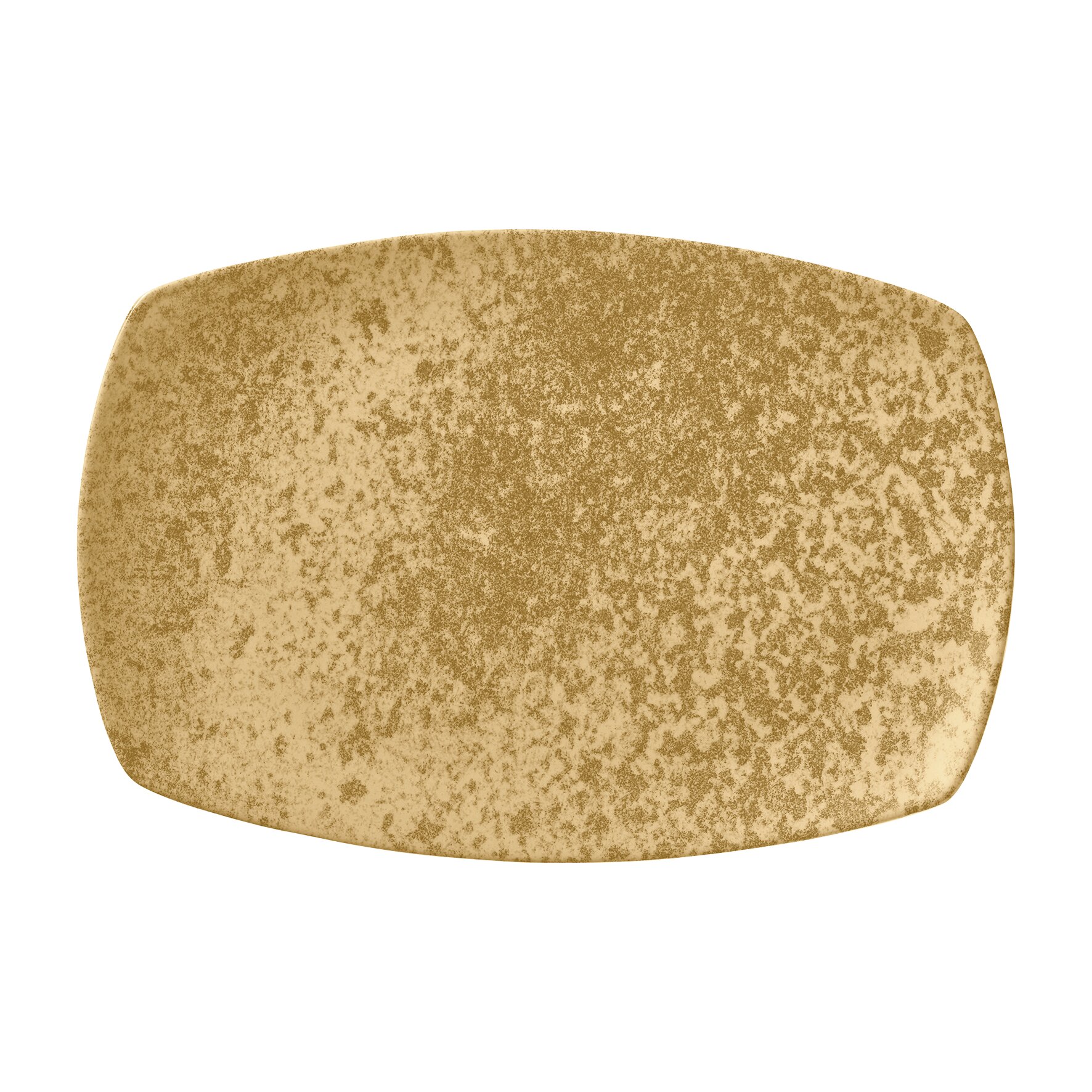 Coupplatte rechteckig  361 x 231 mm dark yellow