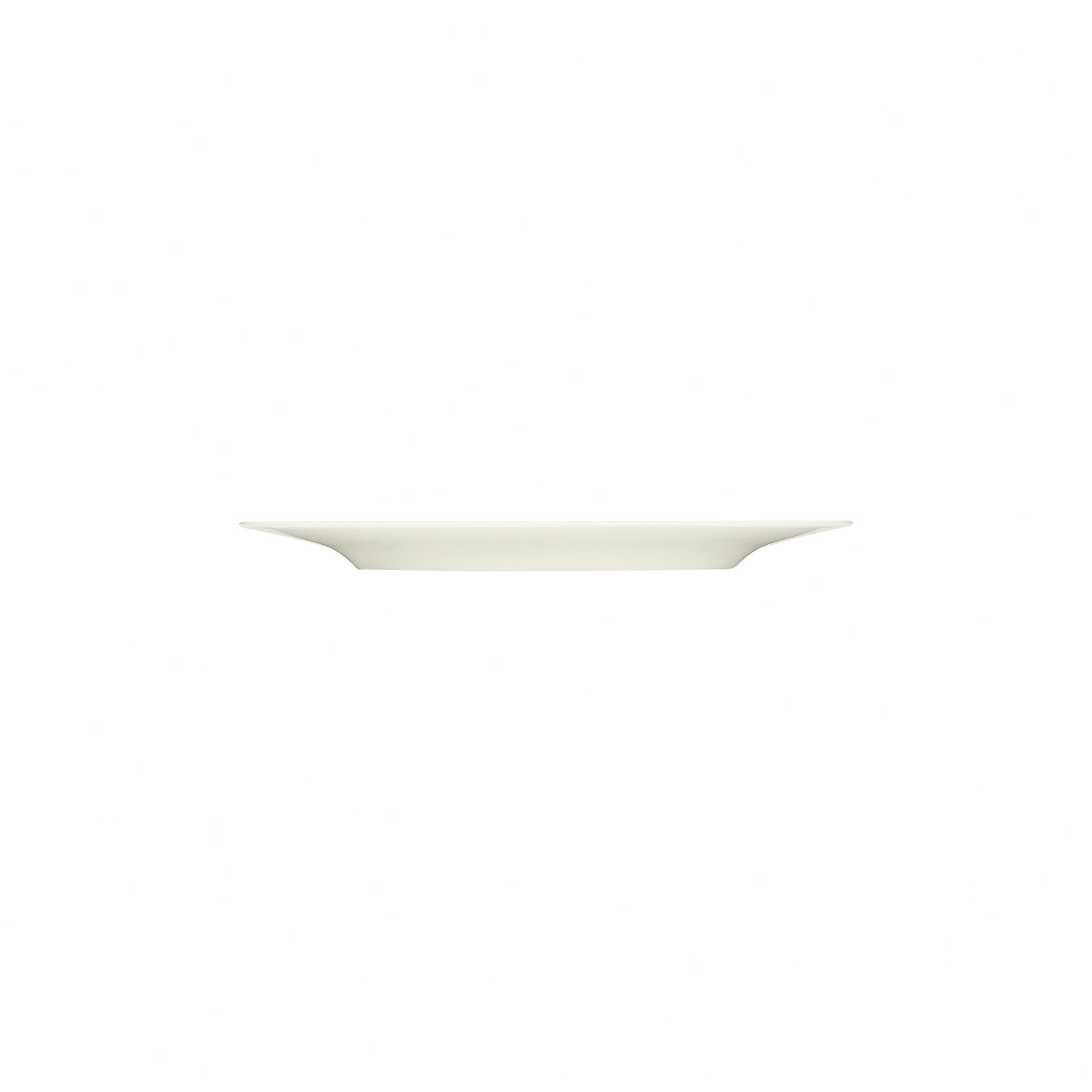 Etageren-Platte oval mit Fahne 237 x 175 mm