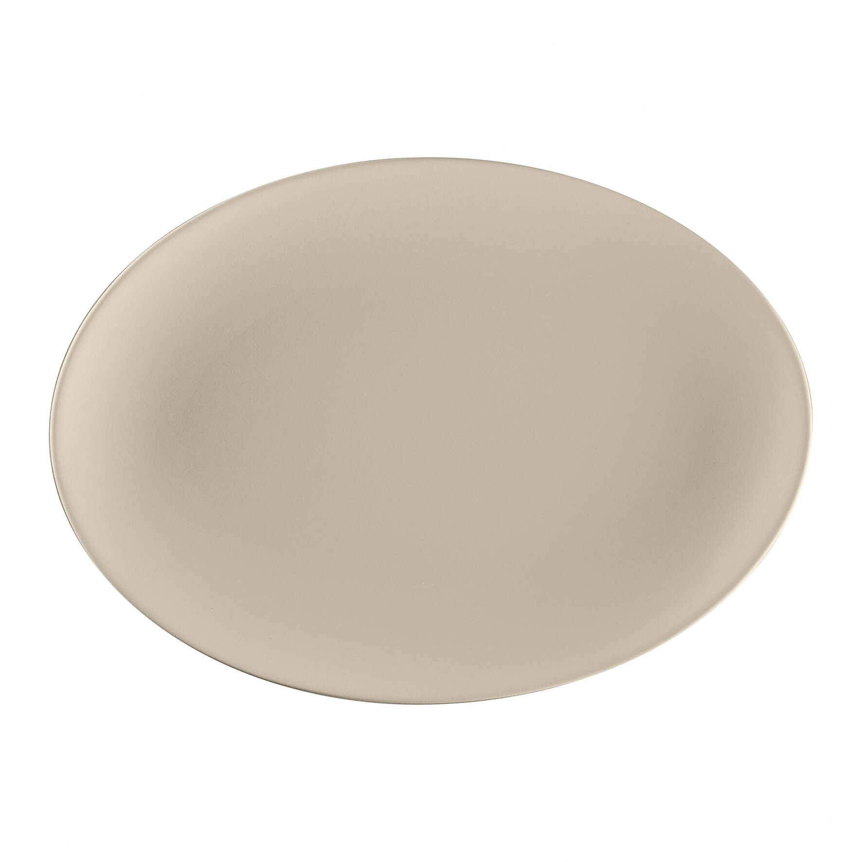 Platte oval 320 x 230 x 32 mm Argila Epura