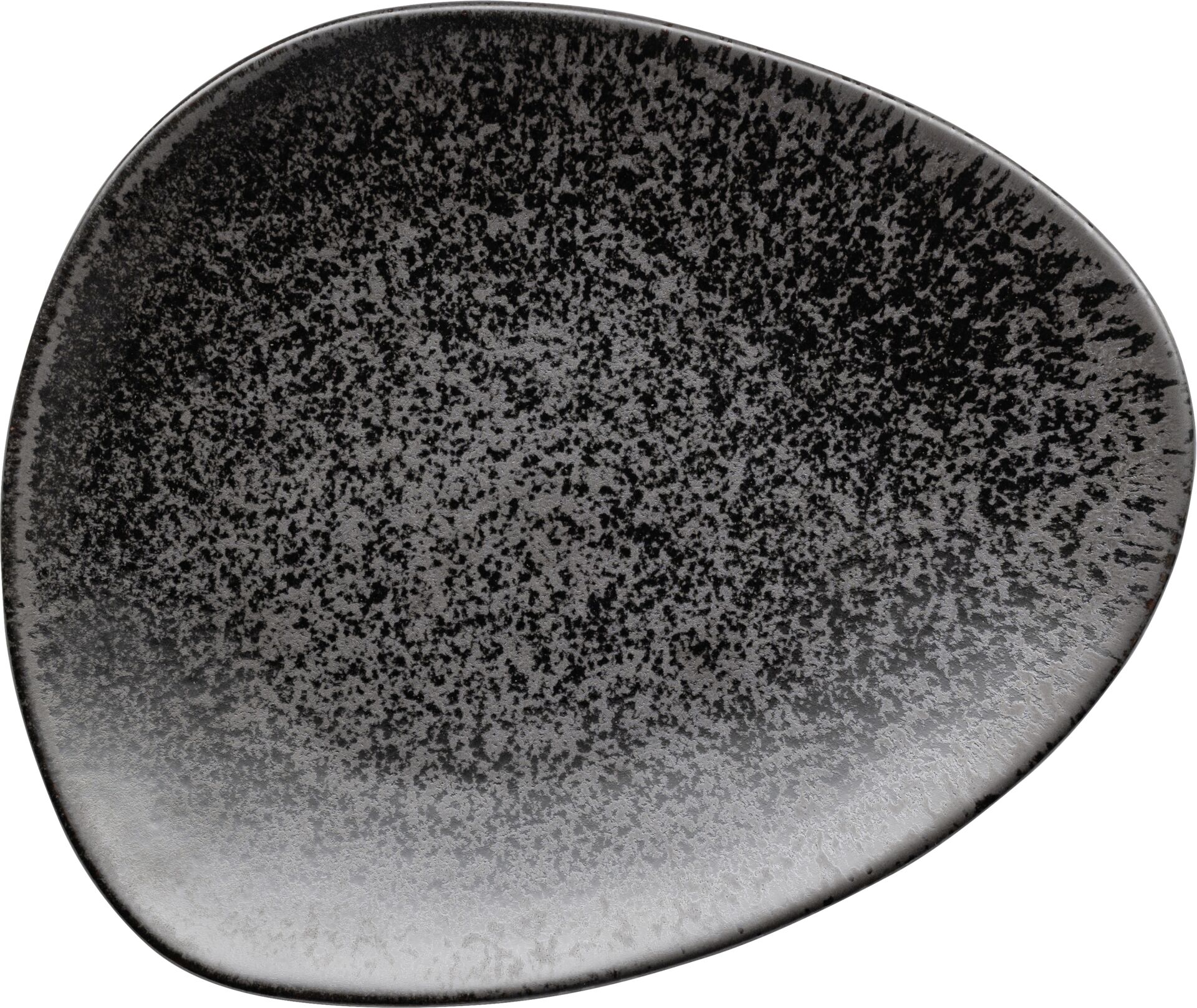 Porzellanserie "Ebony" Teller flach 25x2 0,6cm