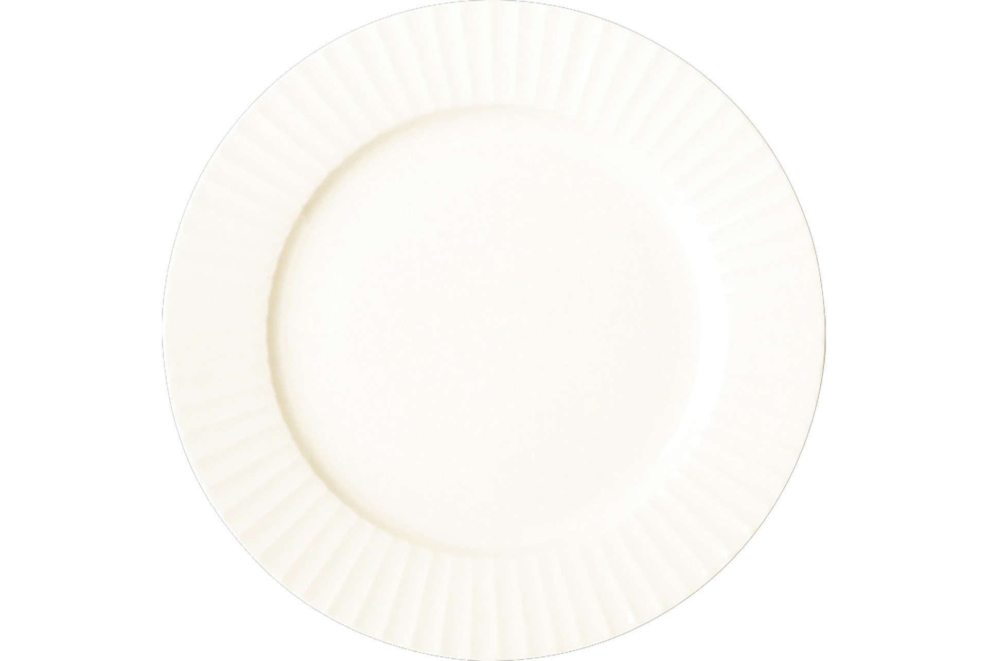 Teller flach 290 mm crème