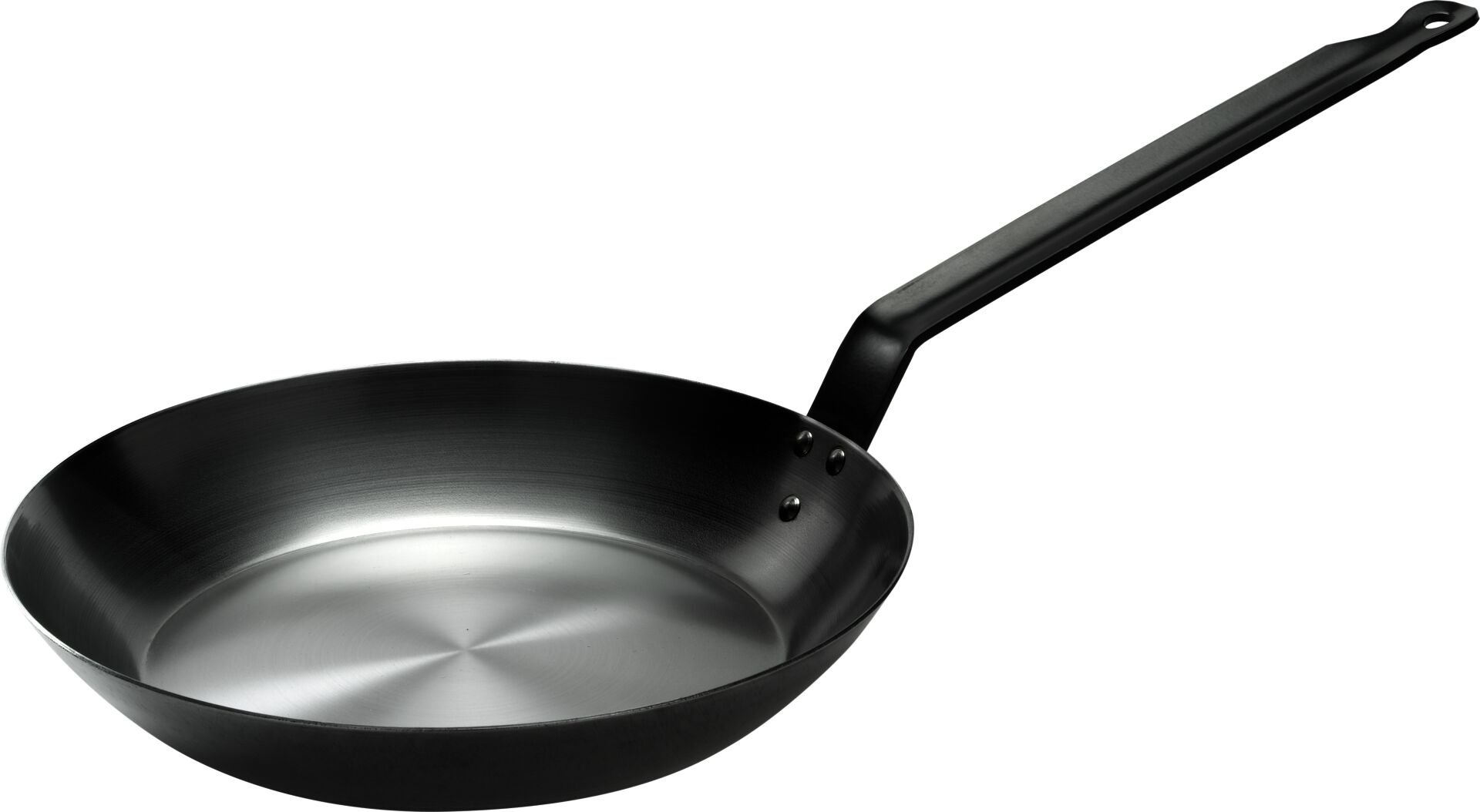 Eisenpfanne, schwer, flach Ø 28cm