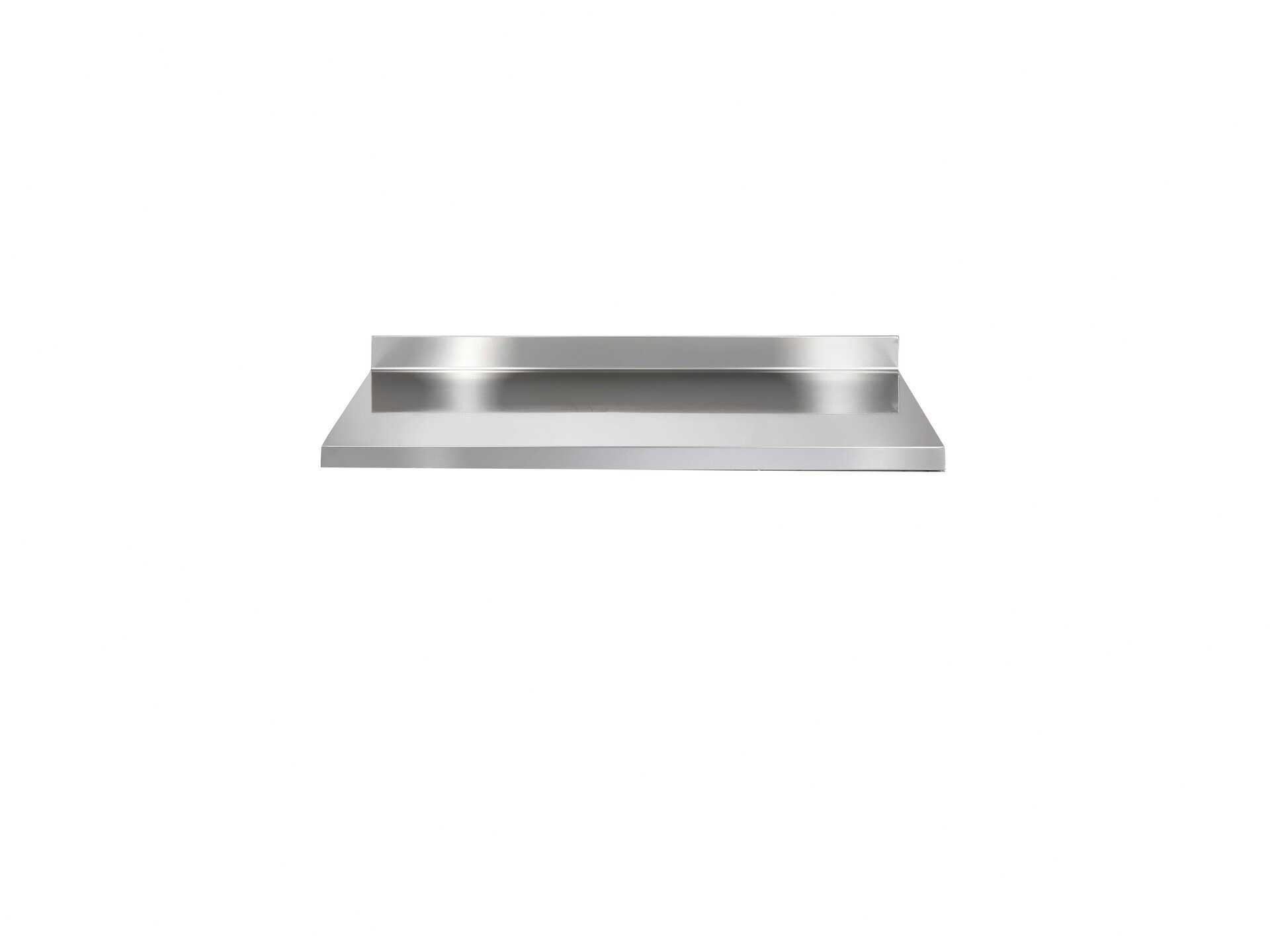 Arbeitsplatte für Zentalkühltische 1130 mm, mit 50 mm Aufkantung