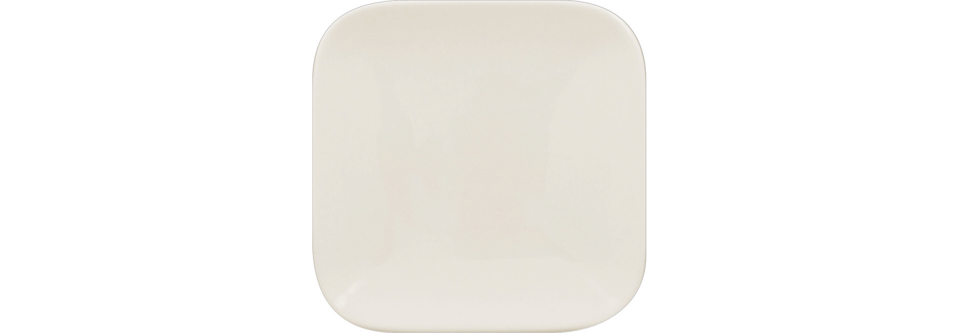 Teller quadratisch 150 x 150 mm crème Teller quadratisch 150 x 150 mm crème