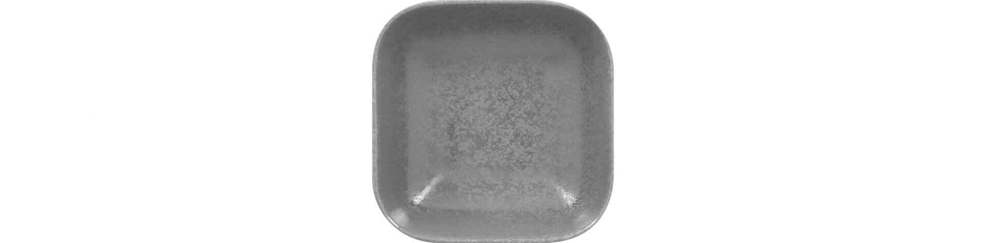 Schale quadratisch 110 x 110 mm grau