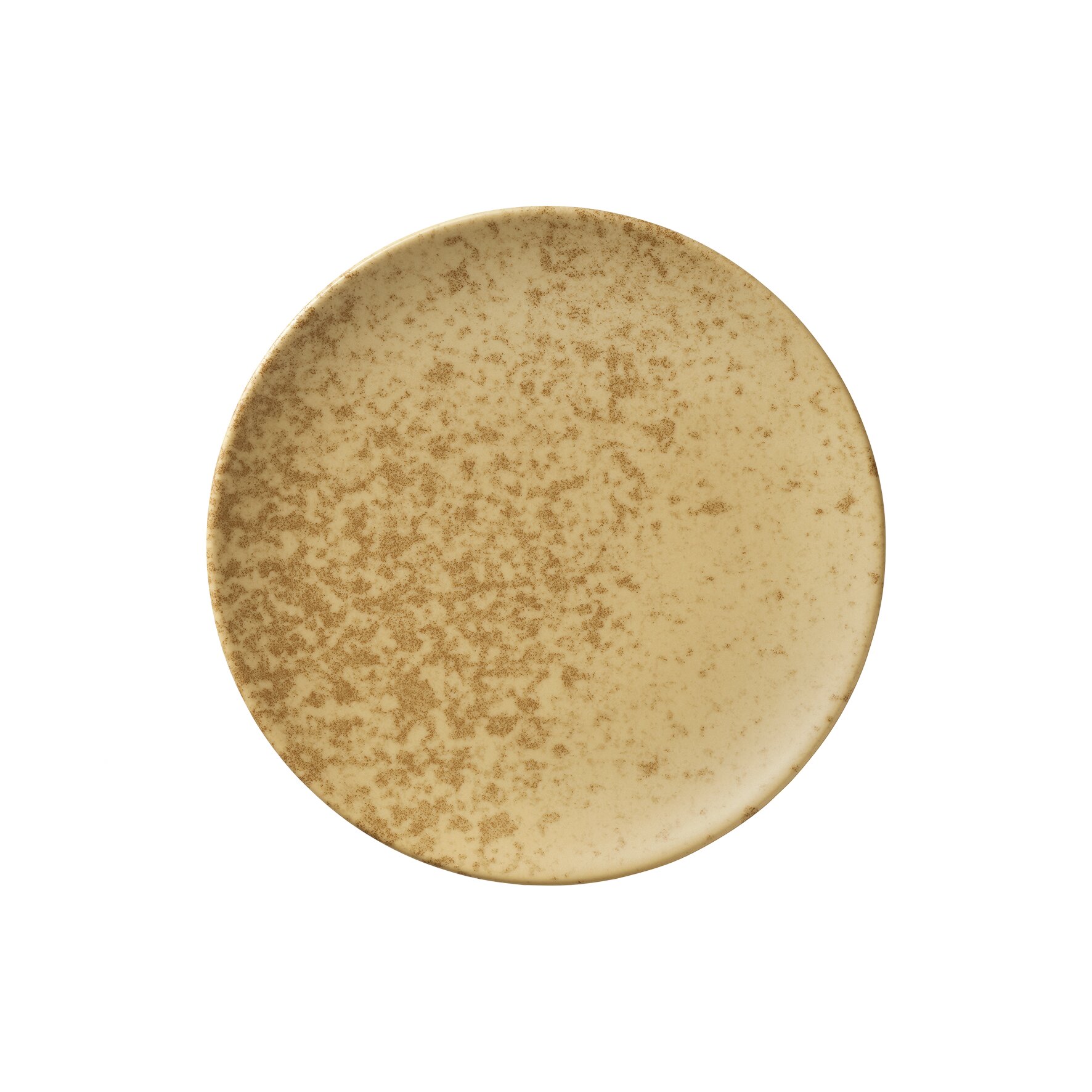 Coupteller flach 261 mm dark yellow