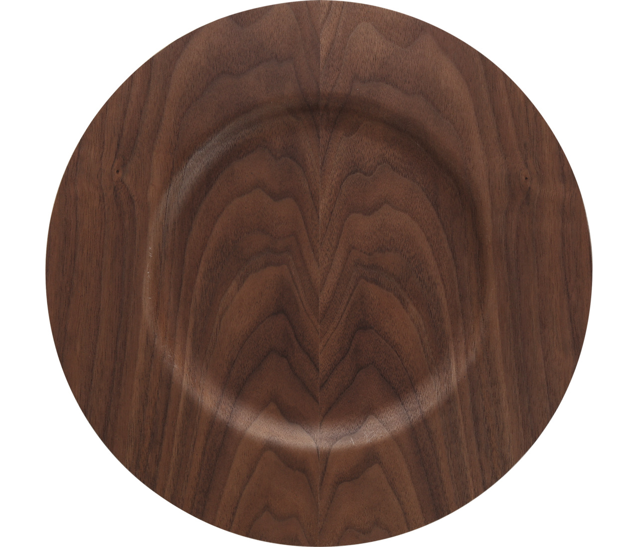 Platzteller 343 mm Furnierholz dunkelbraun Accessoires