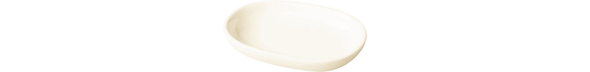 Butterteller 110 x 80 x 25 mm / 0,07 l creme Banquet