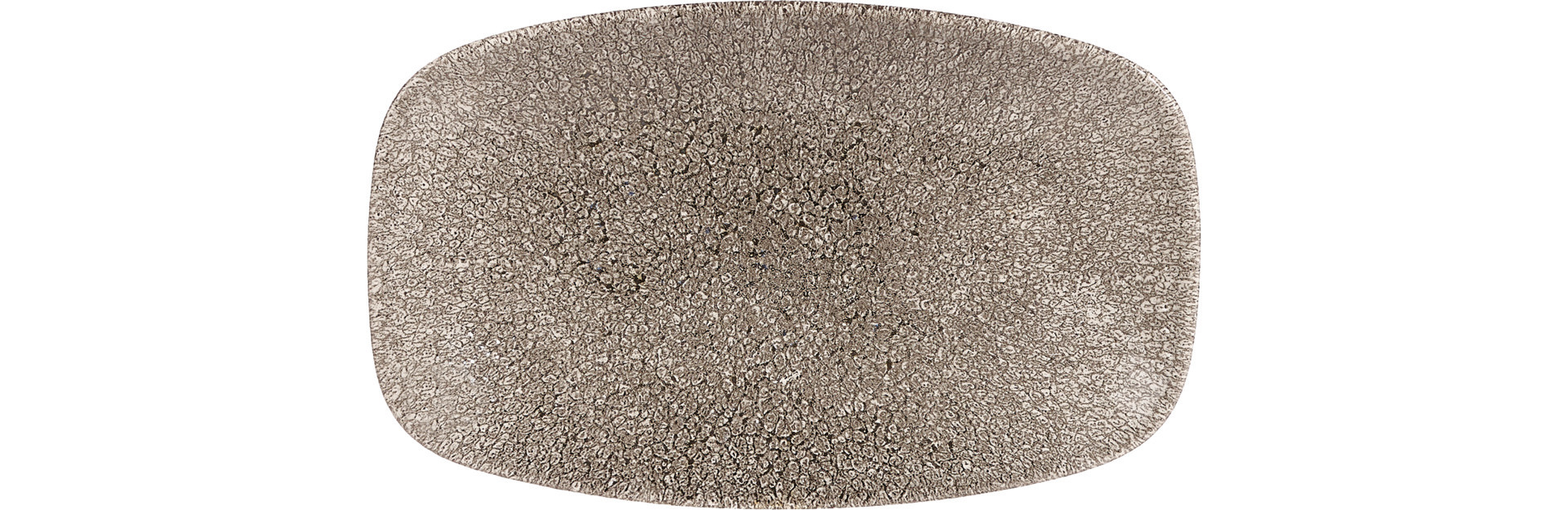 Teller Chefs rechteckig 200 x 121 mm Quartz black