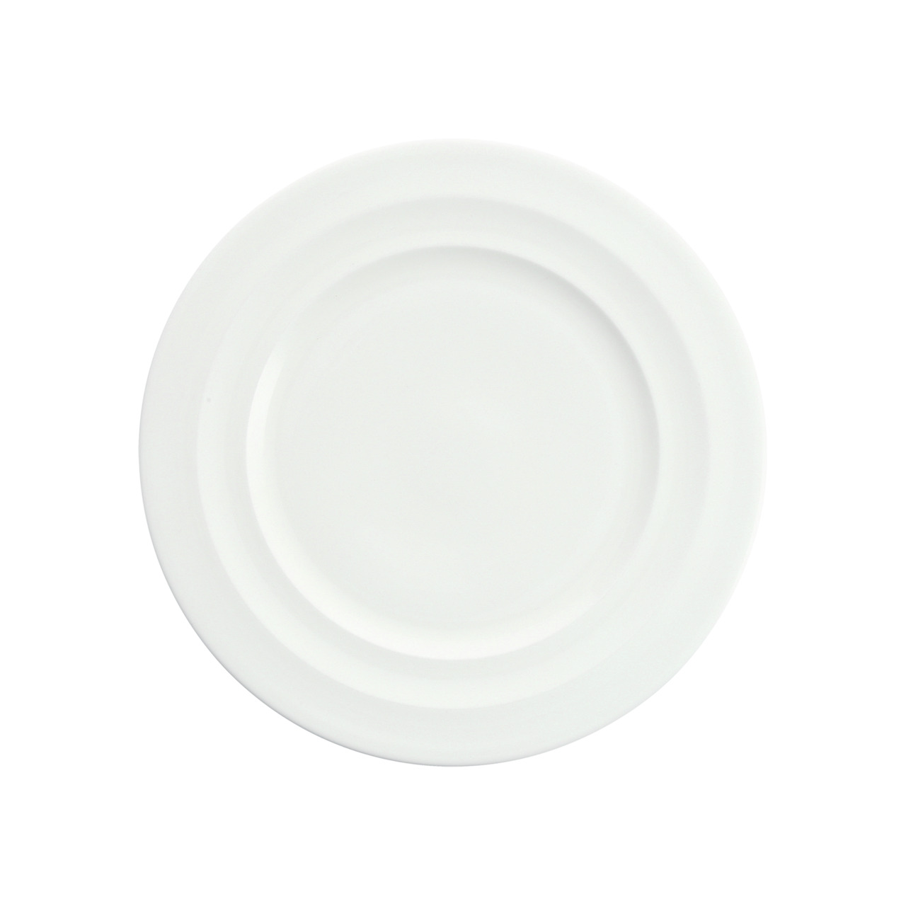 Teller flach mit Fahne 278 mm weiß Cielo