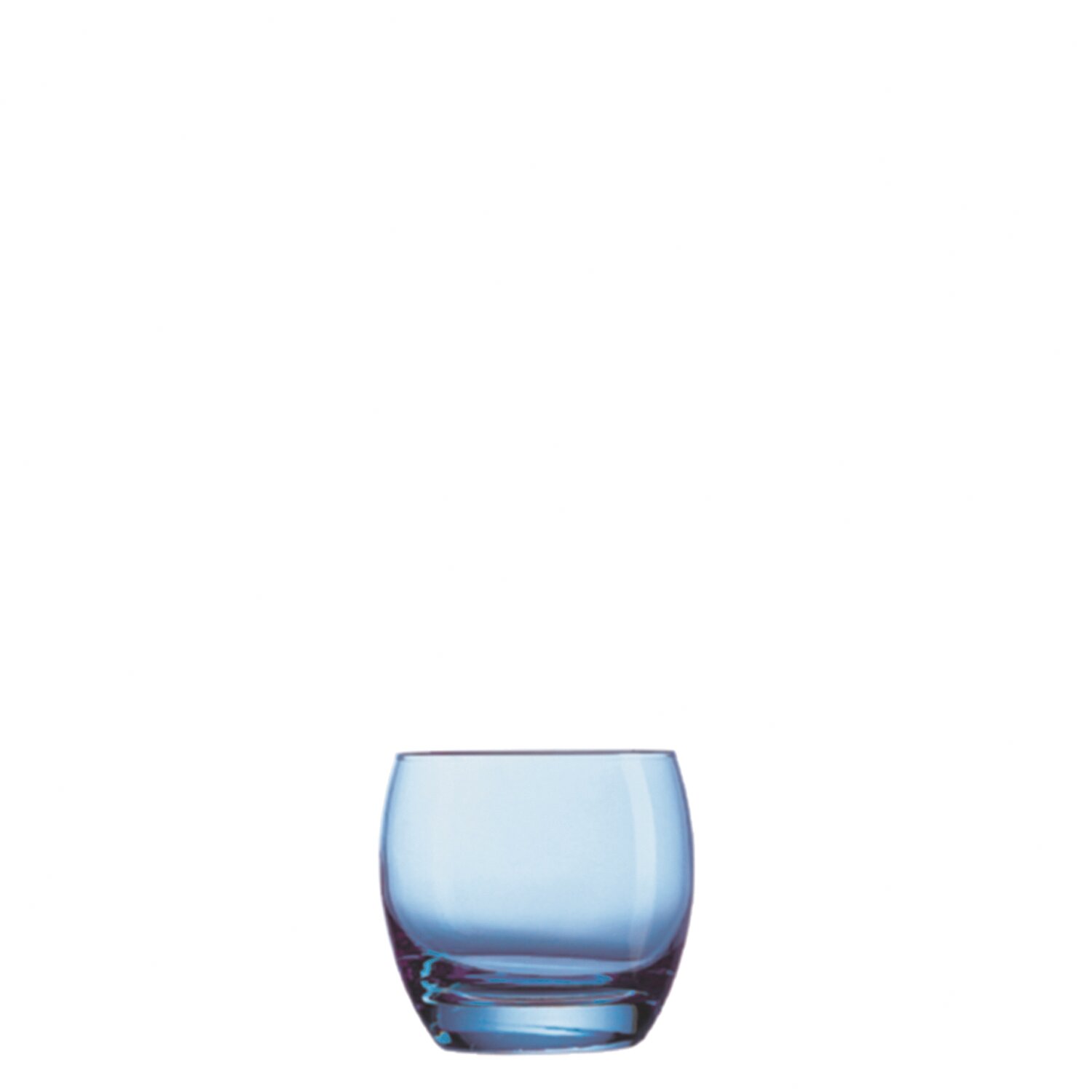 Whiskyglas "FB32" 90 mm / 0,32 l blau durchgefärbt