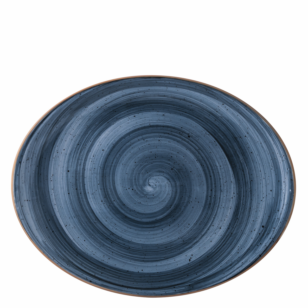 Platte oval Moove 310 x 240 mm Aura Dusk