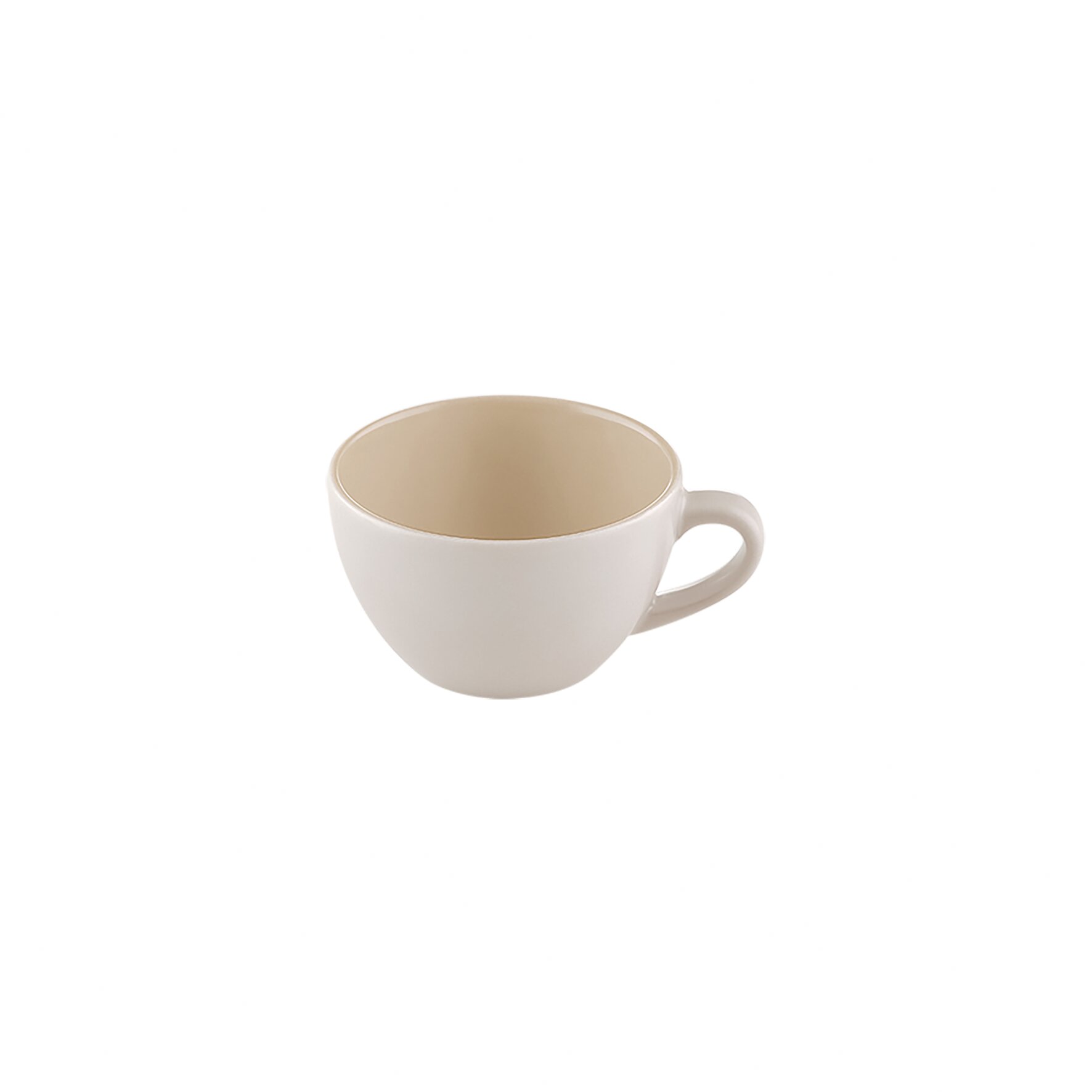 Espressotasse 71 mm / 0,09 l beige uni