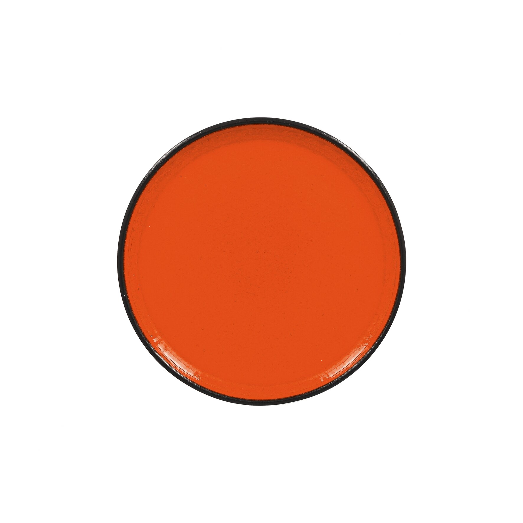 Teller flach ohne Rand 200 mm orange auch als Deckel für Teller tief FRNODP20