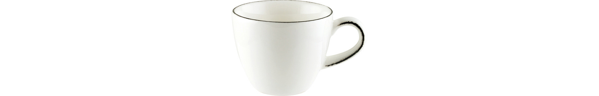 Tasse Rita 0,08 l Retro Black zu Rita UT 120 mm+Setplatte Madera Mint