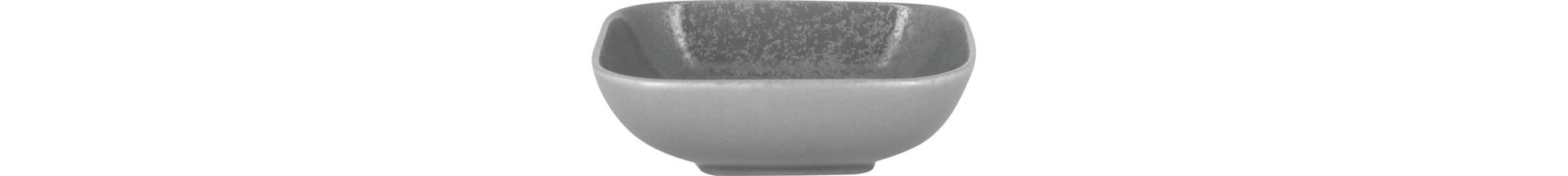 Schale quadratisch 110 x 110 mm grau