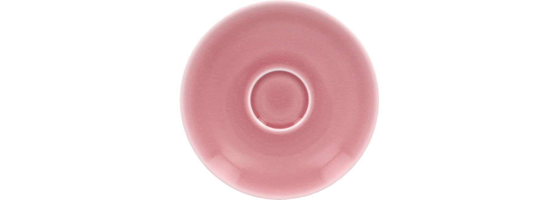 Espresso-Untertasse 130 mm plain-pink für Espressotasse CLCU09 Vintage