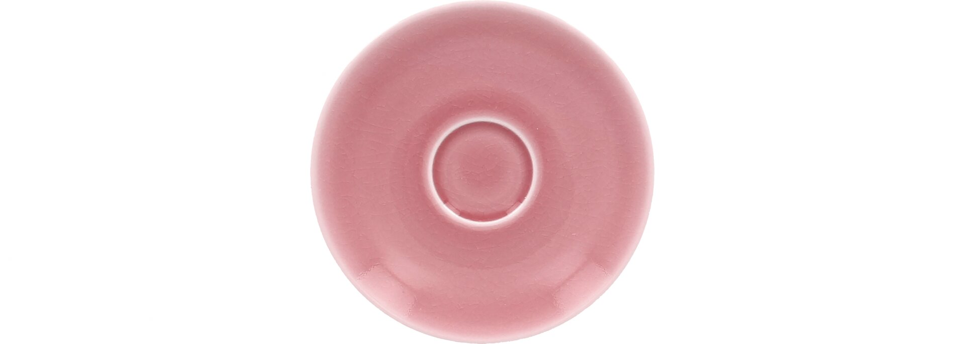 Espresso-Untertasse 130 mm plain-pink für Espressotasse CLCU09 Vintage